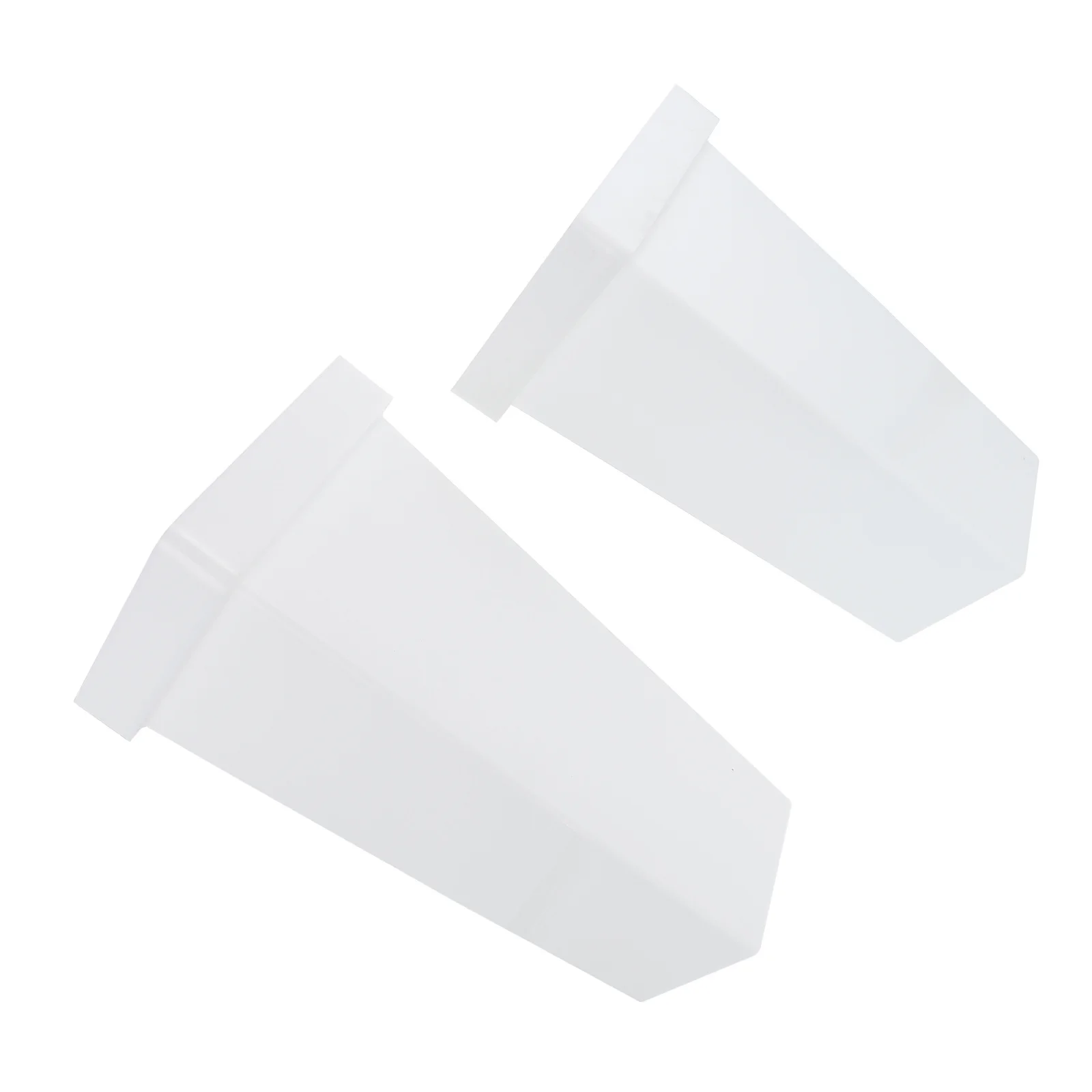 

2Pcs Flower Holder Durable Plastic Wake Flower Bucket Creative Container for Home Hotel Mall Decoration