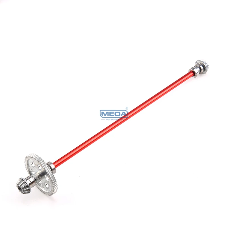 Coche WLtoys RC 124008   Piezas de repuesto originales, tornillo/eje/disipador de calor del motor/amortiguador/os de perro/engranaje/neumático/diferencial, 1/12