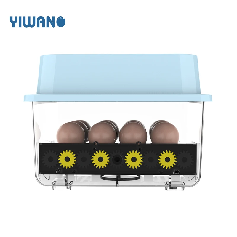 Dual Power Full Automatic Mini Incubator for Home Use 12 Chicken Egg Incubator