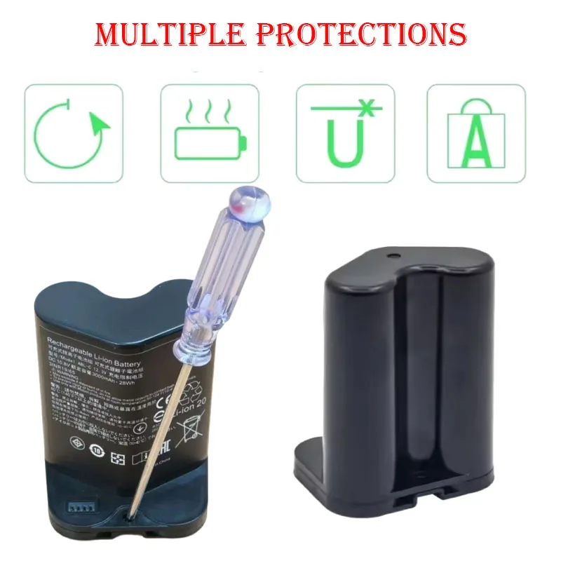 10.8V For iRobot Braava Jet M6 2200mAh/2600mAh/2900mAh3200mAh Rechargeable Li-ion Battery Pack Ultimate Robot Mop model ABL-C/M6 - Image 2