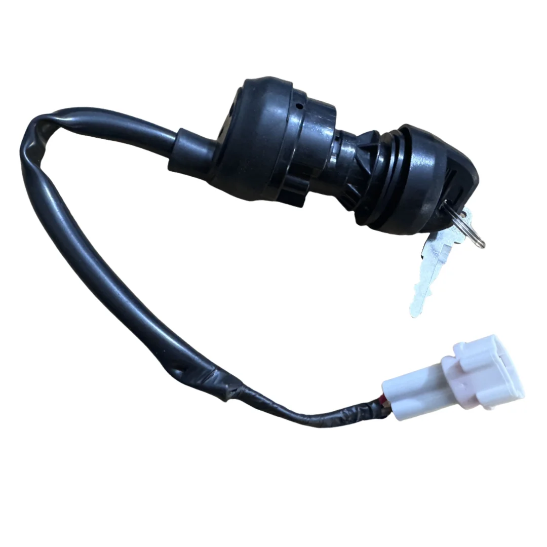Original Genuine All-Terrain Vehicle 2-Pin Ignition Lock Assembly Suitable for Hisun 400 Atv-4 400 Atv-8 P10300037200000