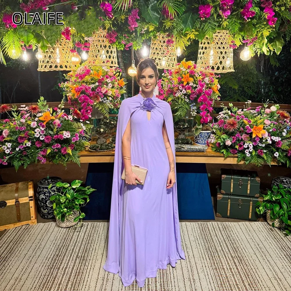 

Вечерние платья трапециевидной формы с открытой спиной и лямкой на шее, индивидуальная накидка с длинными рукавами и скользящим шлейфом فساتين سهره نس vit