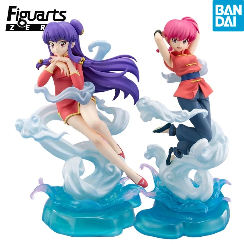 Original figuarts zero chouette fzc saotome ranma ranma nibun-no-chi shampoo anime figura modelo colecionável ornamento presente brinquedo