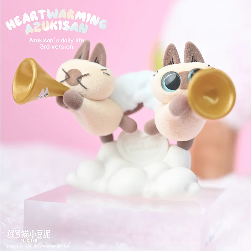 In Stock Azuki‌san Blind Box Daily Sieres Ornament Third Round Figurine Accessories Cartoon Comic Model Cute Christmas Gift Toy - Image 2