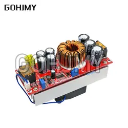 DC-DC 1500W 30A Voltage Step Up Converter Boost CC CV Power Supply Module Constant Current Module With Fan 10-60V to 12-90V