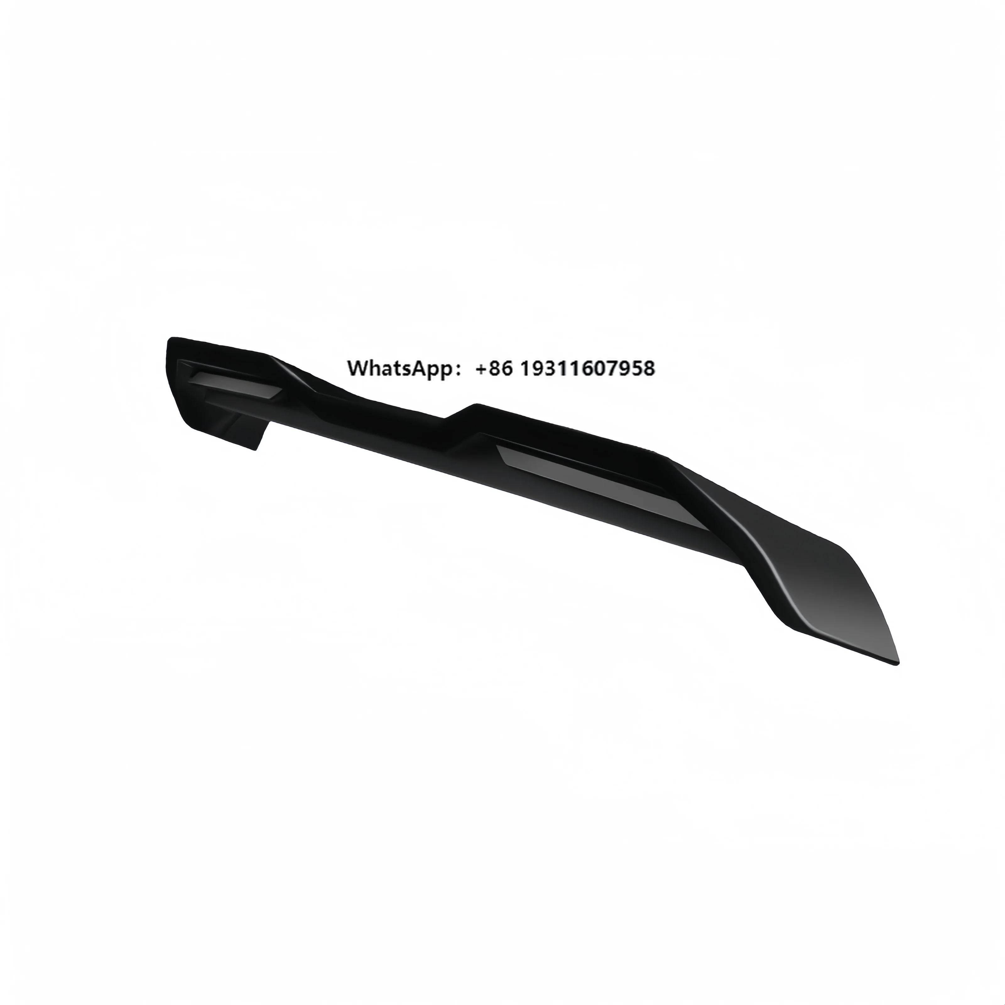 

Hot Selling Modified Parts Abs Roof Spoiler Bright Black Rear Wing Spoiler for Ford Bronco Accessories