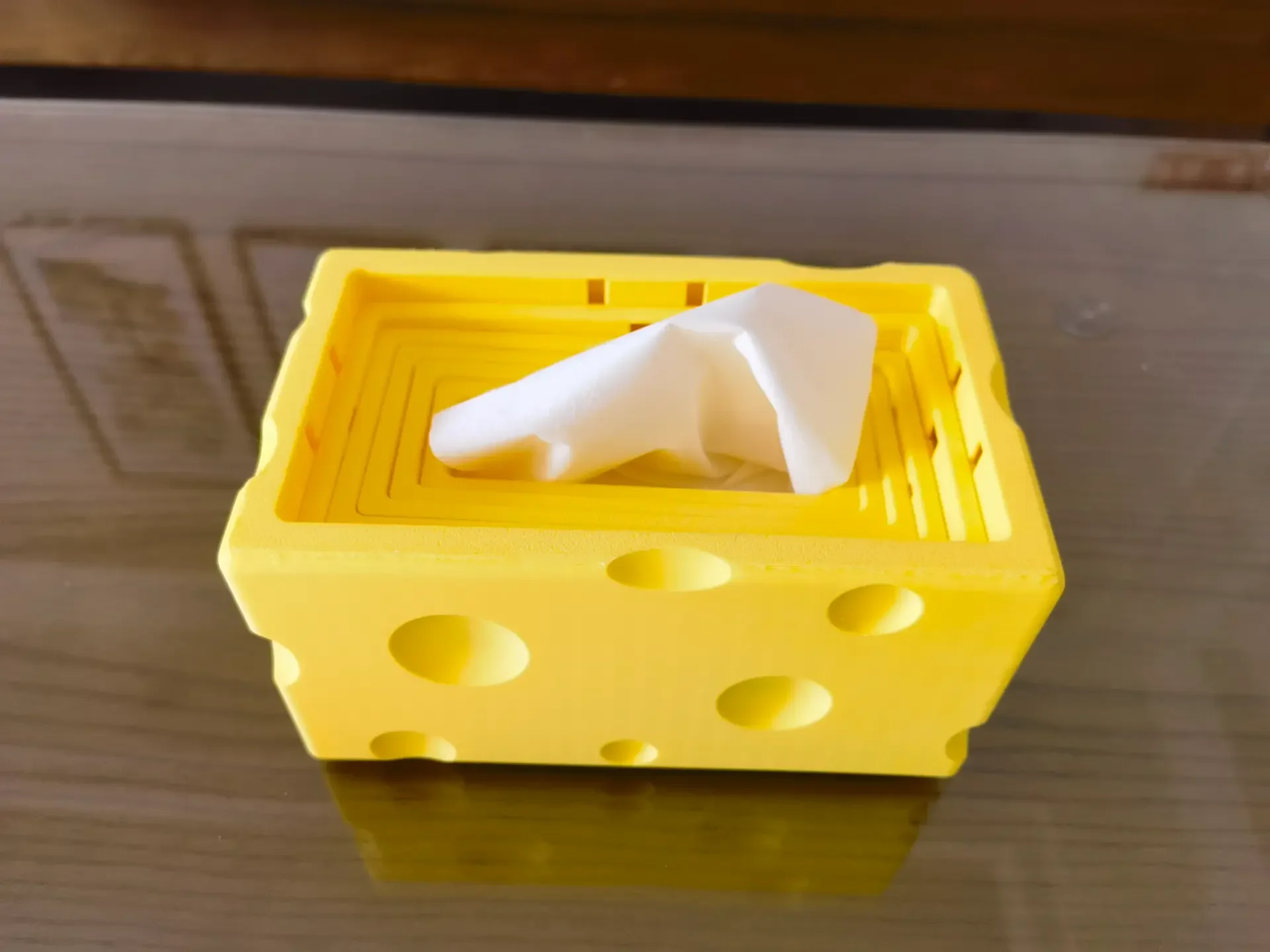 

Recessed Cheese Tissue Box