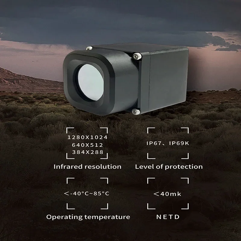 2024  vehicle-specific Anti-Fog IR thermal imaging security camera for car truck