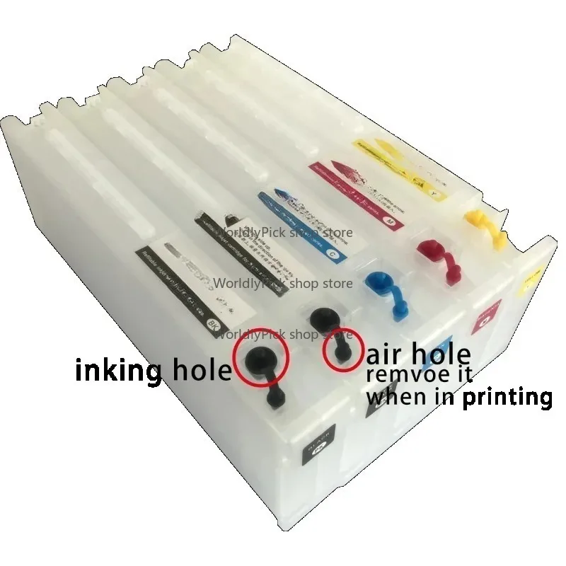 T44J T44Q 700ml 리필용 잉크 카트리지 SC-P7500 SC-p9500 프린터용 12색 와이드 포맷 호환 빈 카트리지