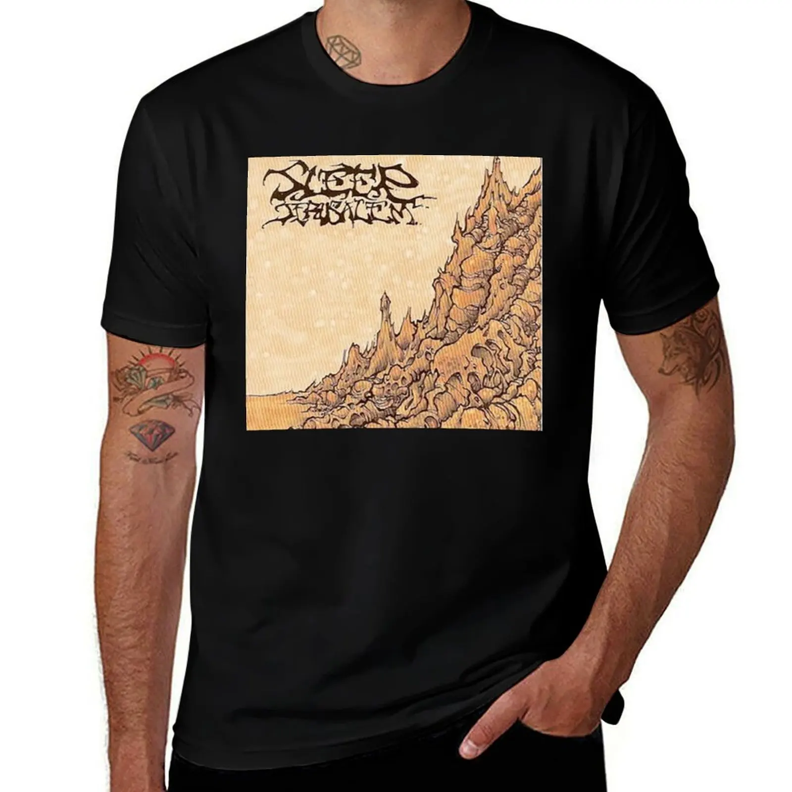 

Sleep - Jerusalem - Original Dope Smoker Artwork T-Shirt man t shirt cotton t shirts for man pack cotton T-Shirt