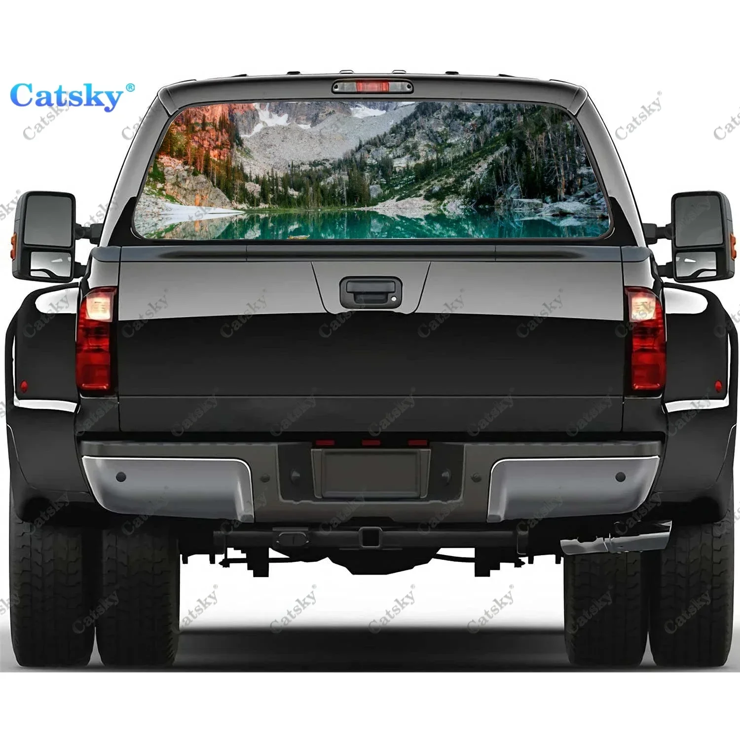 

Yellowstone Car Window Stickers Vinyl Translucent Graphic Accessories Truck Paint Film Cars Decals