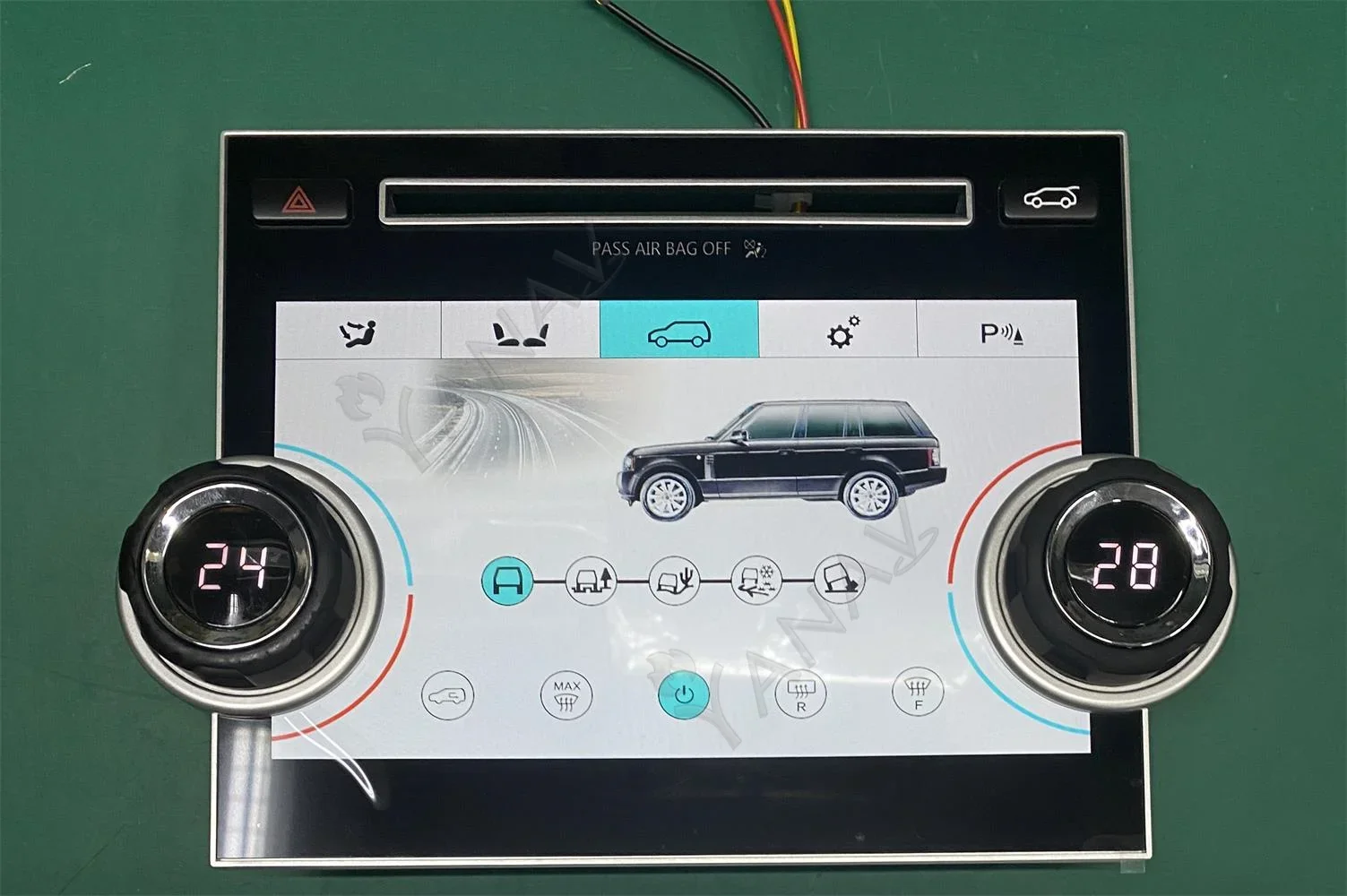 AC Panel LCD Climate Denso Host IPS Touch Screen Air Conditioning Board Range Rover Sport L320 2009-2013