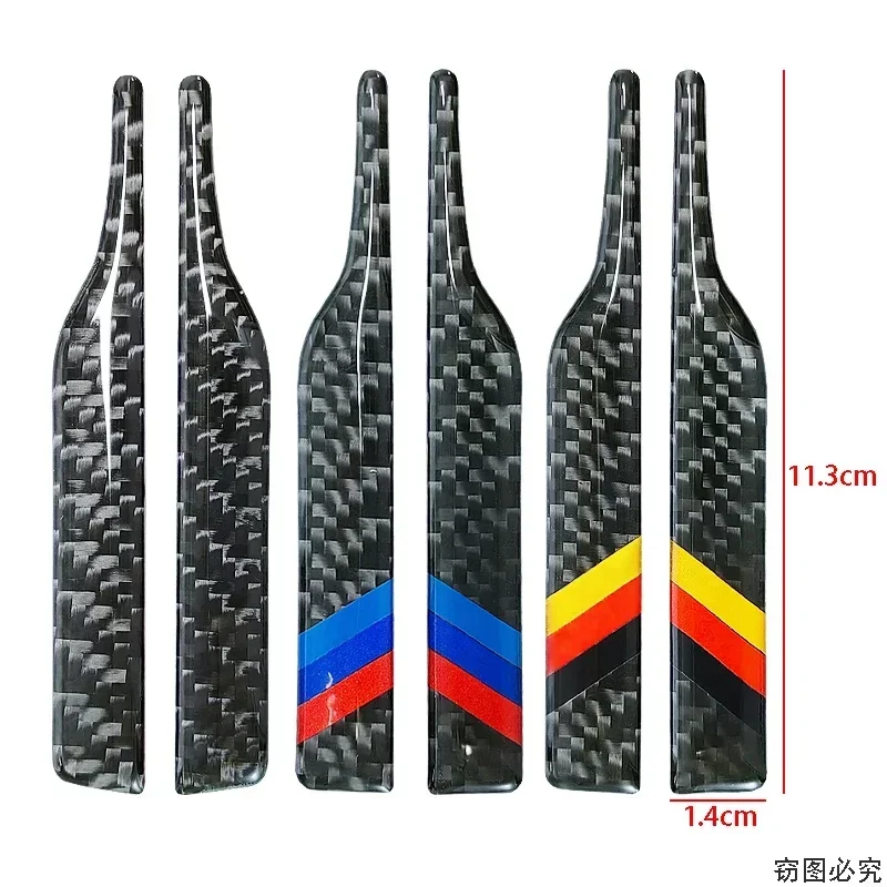 2pcs Carbon Fiber Car Rearview Mirror Anti-collision Stickers for BMW  E90 E87 E46 E39 E60 E53 G20 G31 G30 G26 F20 F10 F11 E91