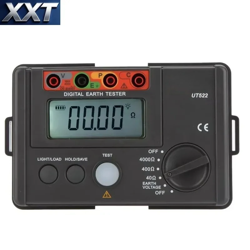 XXT UT522 Digital Earth Ground Resistance Tester AC Earth Insulation Resistance Tester