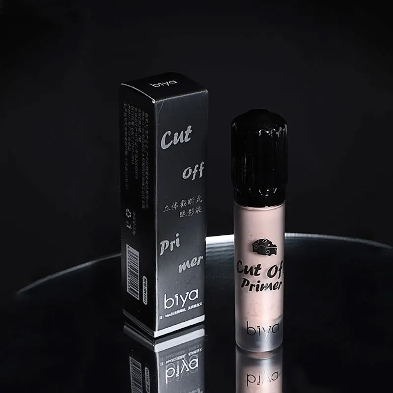 Biya สเตอริโอ Cut-Off 4สี Liquid อายแชโดว์ Soft Mist Matte Waterproof Long-Lasting Shimmer อายแชโดว์แต่งหน้า Eye accessorices