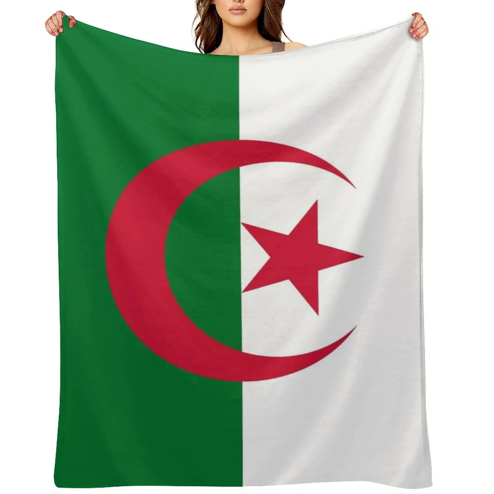 

Algeria Flag Throw Blanket Weighted Blankets For Baby Hairys Luxury Throw Blankets