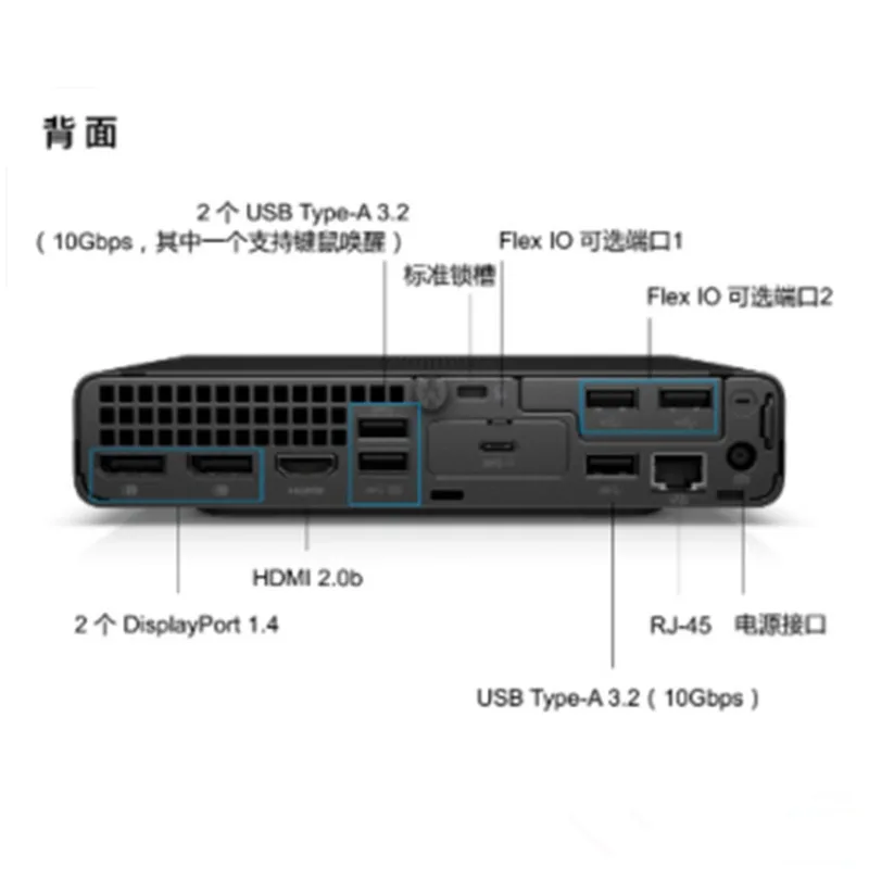 Mini host, small computer i7-12700 can be plugged in
