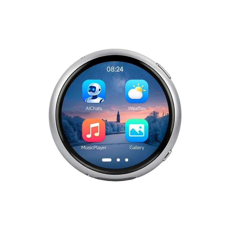 Waveshare ESP32-S3 1.75inch AMOLED Round Touch Display Development Board,466X466 resolution,Aluminum Alloy Case,Onboard Dua