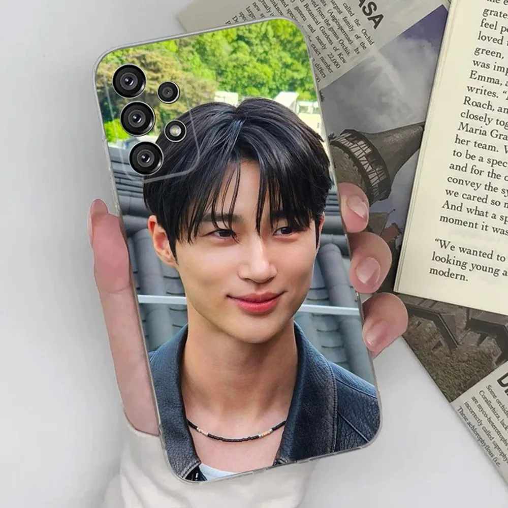 Byeon Woo Seok Phone Case For Samsung S30,S23,S21,S22,S20 Ultra,S20 FE lite,S10,S9,S8 PIus Cover Clear