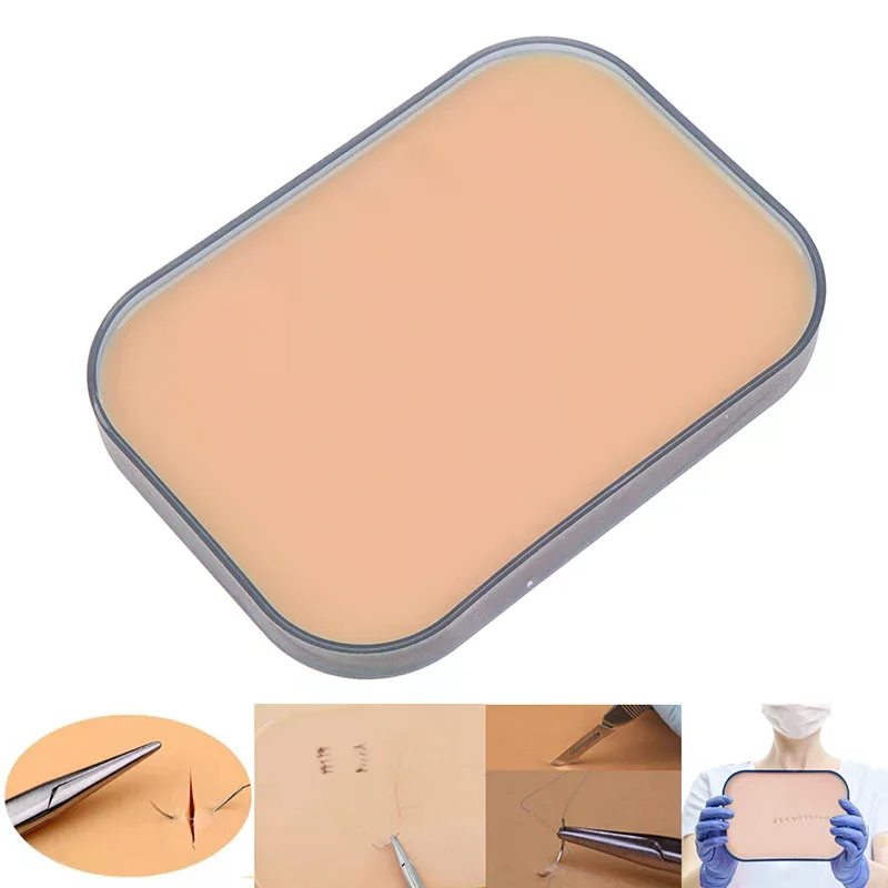 1set Silicone Artificial Skin Oral False Dentistry Common Types Of Dental Wounds Fake Suture Practice Training Dentist Kit - view 3