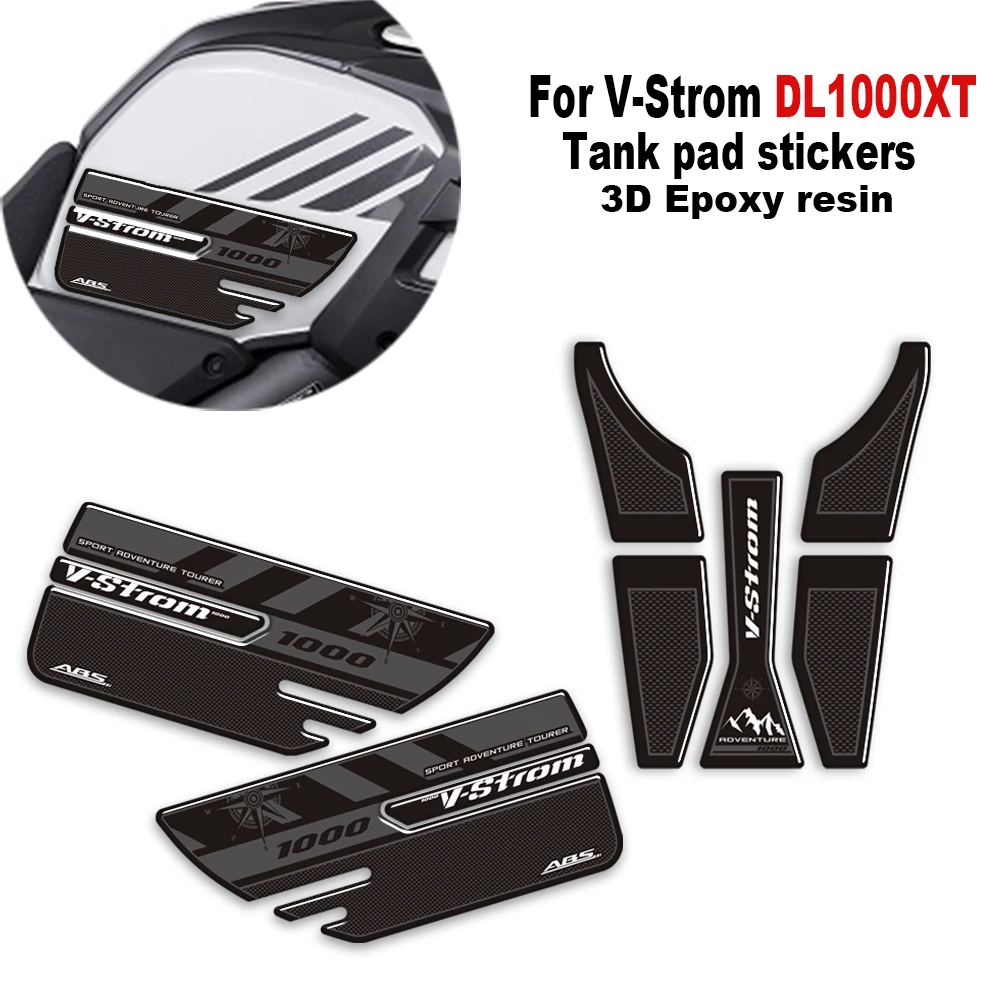 

For Suzuki V-Strom DL 1000 XT V Strom DL1000 2015-2020 3D resin Motorcycle Tank pad protector stickers decals