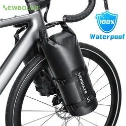 NEWBOLER 2025 Portable Waterproof Bike Fork Bag 5L Portable Bike Bag Electric Scooter Bag Bicycle Front Bag  Bicycle Fork Bag