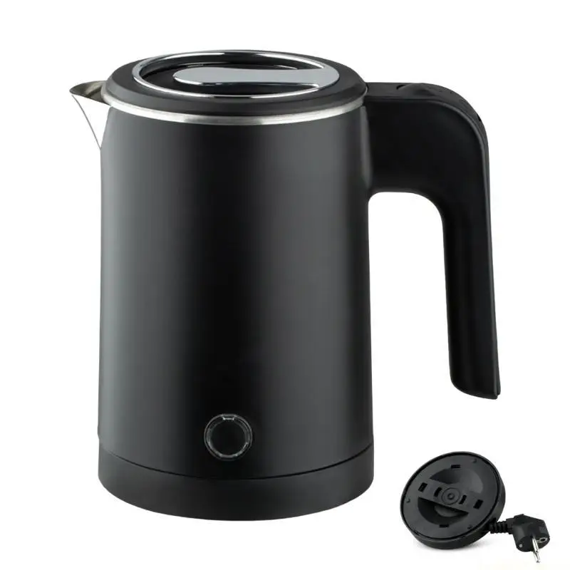 D0AB Plastic Electric Kettle 800ML Quick Heating Water Pots Travel Water Boiler