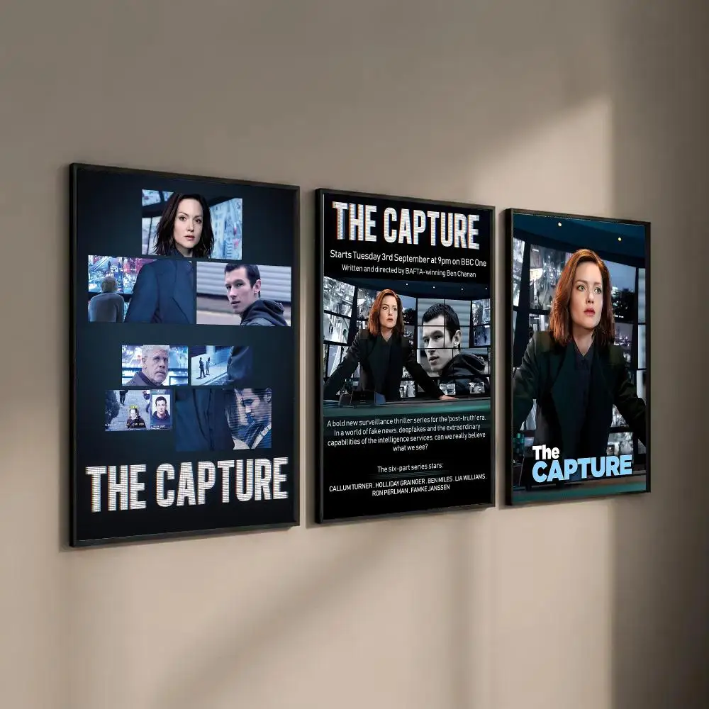 The Capture Moive Poster Waterproof Sticky Wall Art Print For Bedroom Living Room Hallway Bar Home Decor