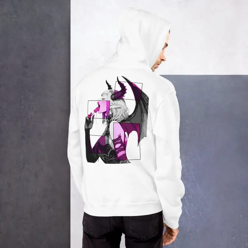 Pastel Goth Succubus Hoodie