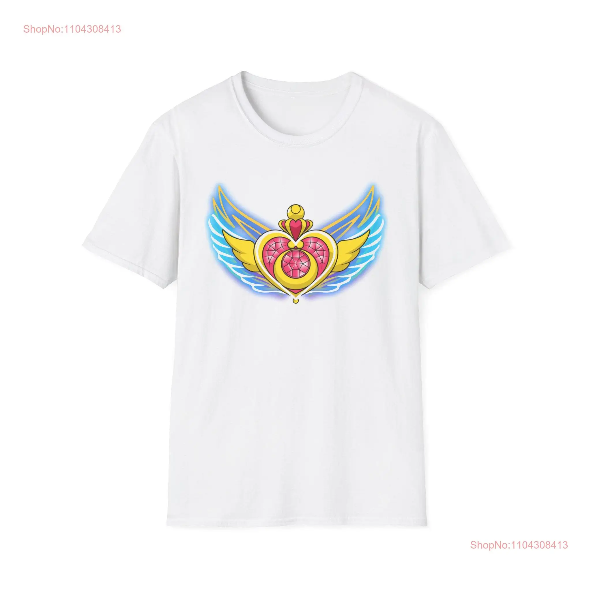 Celestial Heart Charm T Shirt long or short sleeves