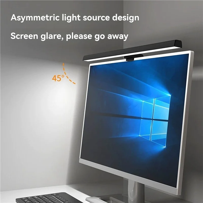 THIVN-LED Desk Lamp Monitor Light Bar PC Computer Dimmable Screen Light 50Cm Office Study Reading Hanging Table Lamp