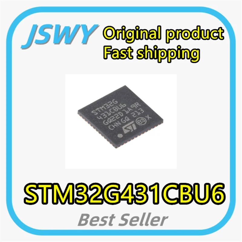 (2 out of 20) STM32G431CBU6 UFQFPN-48 ARM Cortex-M4 32-bit Microcontroller 100% Brand New Original Fast Shipping