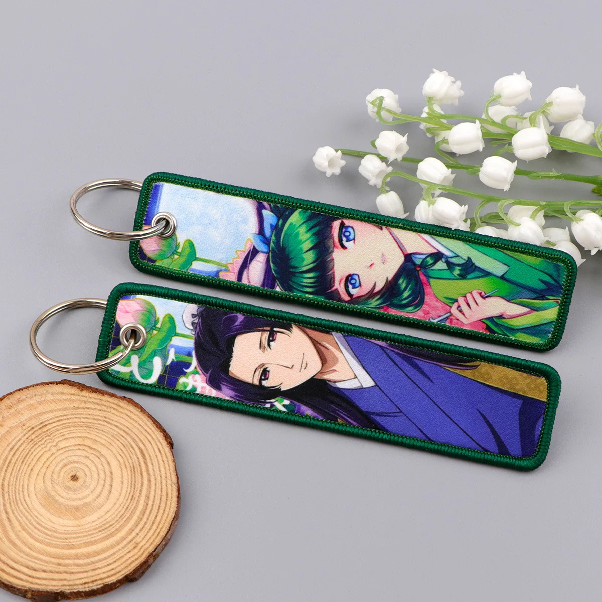 Llaveros Bordados de Anime The - Embroidery Keychain reseña y precio