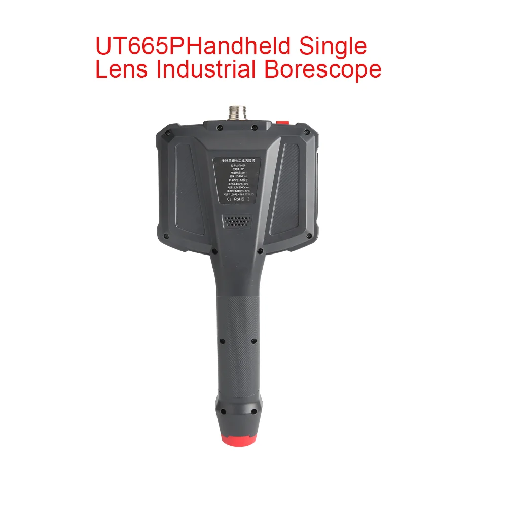 UT665P Boroscopio industrial de lente única portátil Schermresolutie 1280 * 720 IP67 Handige desenchufado 1m 4,3 pulgadas