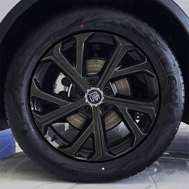 

Для BYD Tang dmi 2025 20 дюймов 4 шт. специально модифицированные наклейки на ступицу колеса, автомобильные наклейки, чехлы для царапин, декоративные аксессуары
