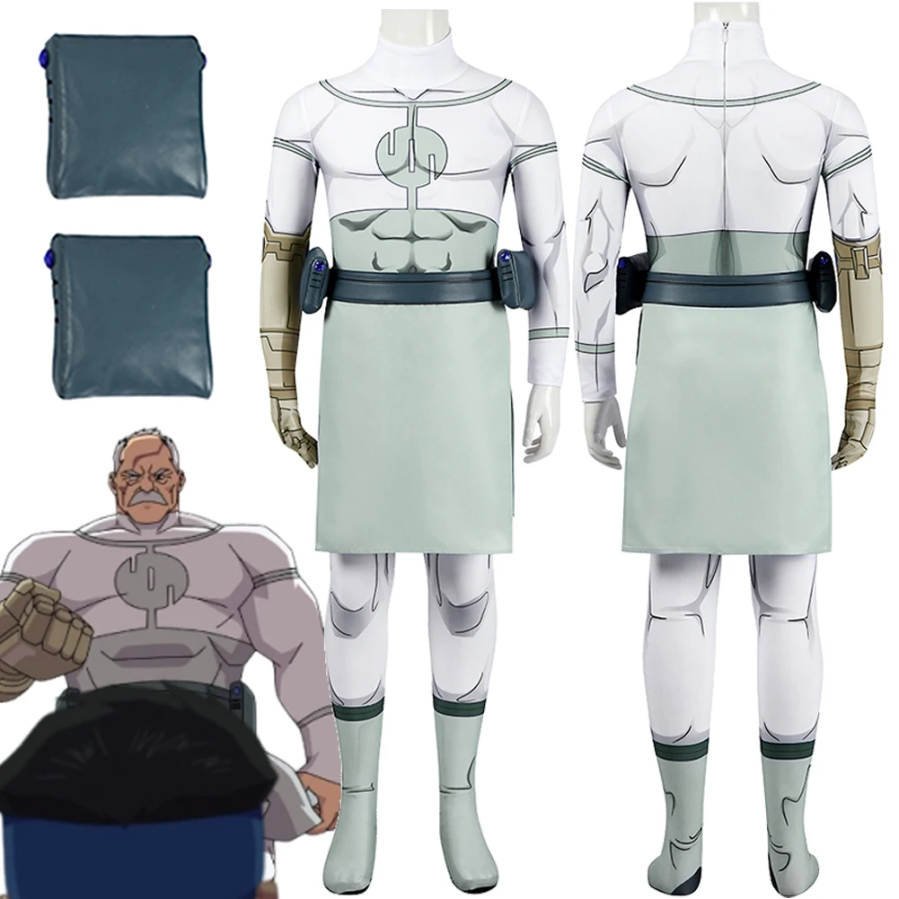 

Cartoon Invincible Cosplay Conquest Jumpsuit Clothing Party Disguise Roleplay Costume Outfits Halloween Carnival Party Suit