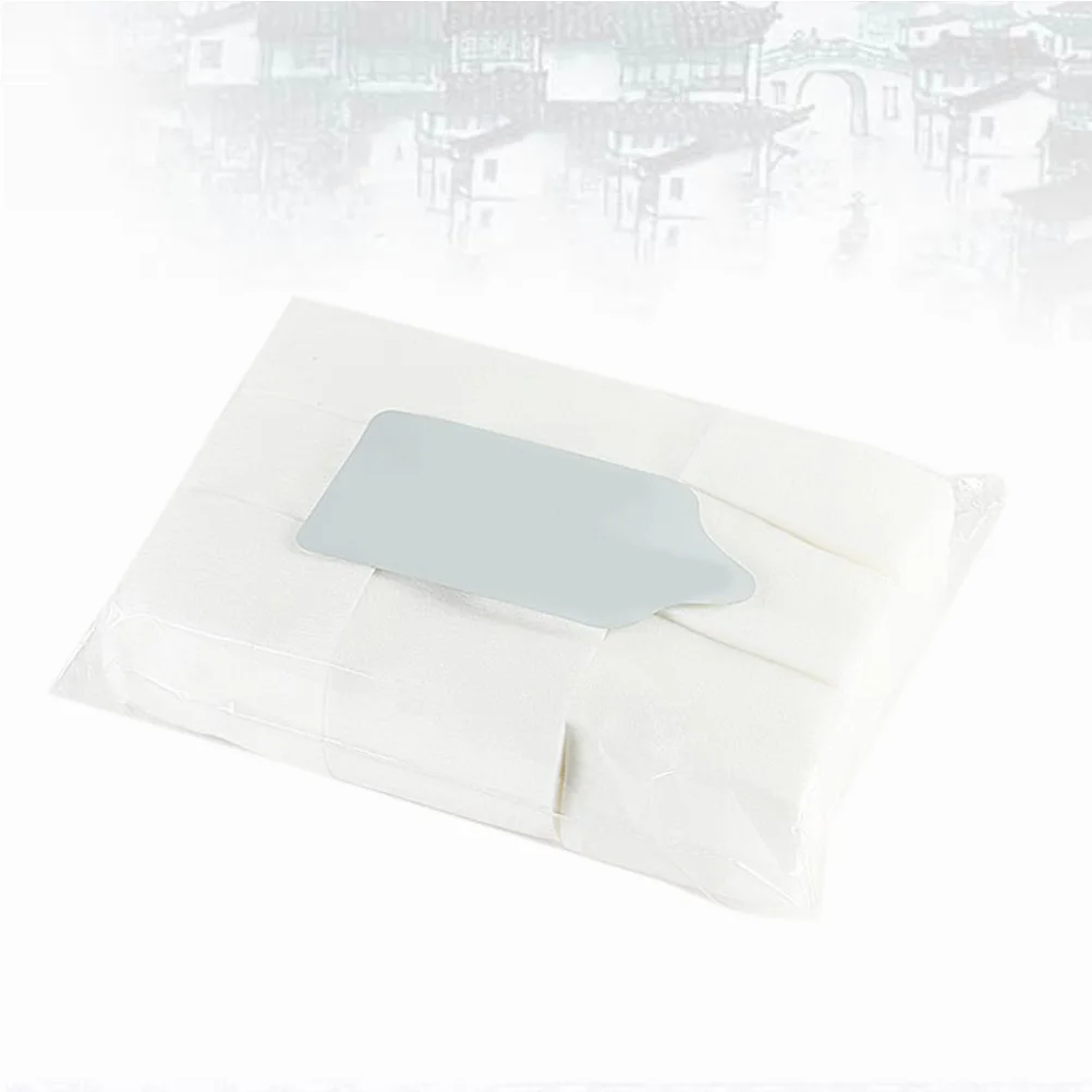 700 pz Lint Free Nail Polish Remover Pad Morbido Forte Assorbente Usa E Getta Sanitario per Manicure Pedicure Gel Nail Polish