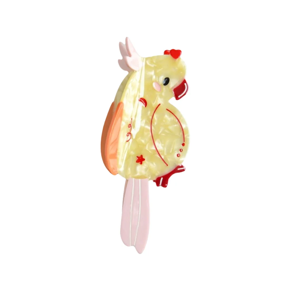 

Новая ацетатная заколка для волос в виде птицы, Нескользящая тонкая заколка для волос, совместимая с акулой, все типы волос, густые волосы, совместимые заколки для женщин