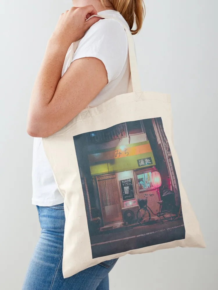 Tokyo's Street Ramen Tote Bag the tote bag Lady bag Canvas Tote