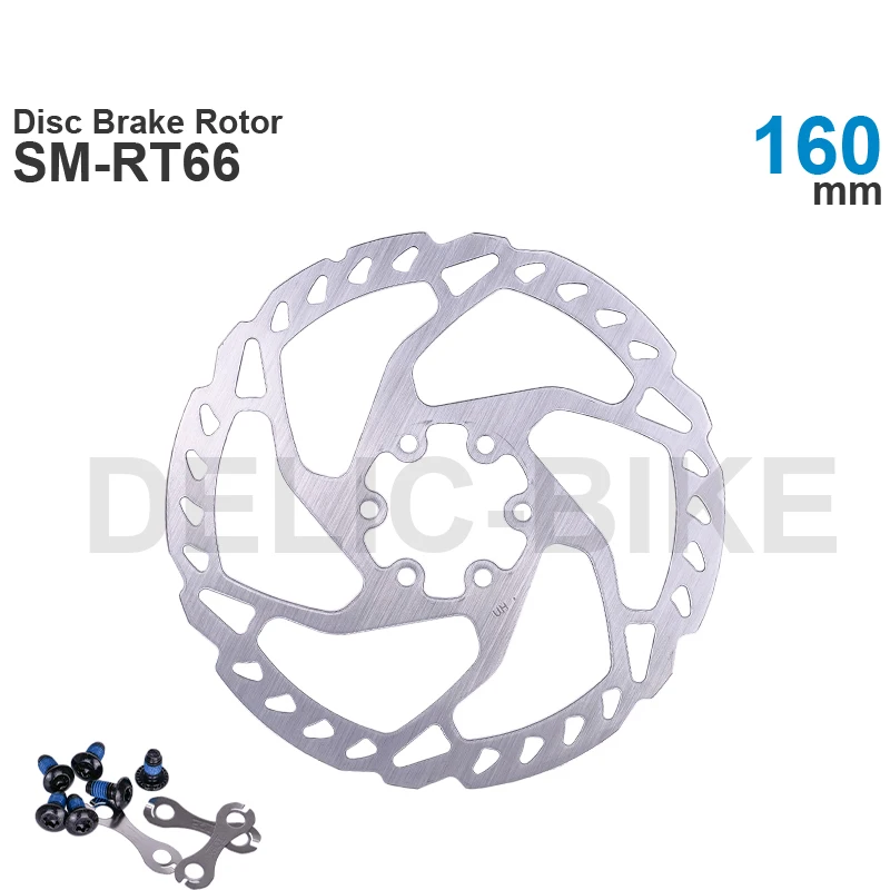 Shimano-ディスクブレーキローター,6ボルト,SM-RT66, SM-RT76, 203mm