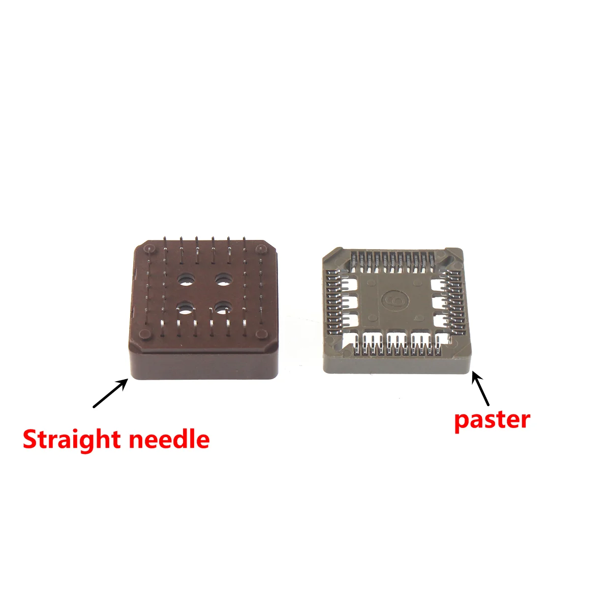 10PCS PLCC32-SMD PLCC44 PLCC52 PLCC68 PLCC84 DIP IC 소켓, PLCC32 소켓 어댑터 32 핀 PLCC PLCC-32 변환기