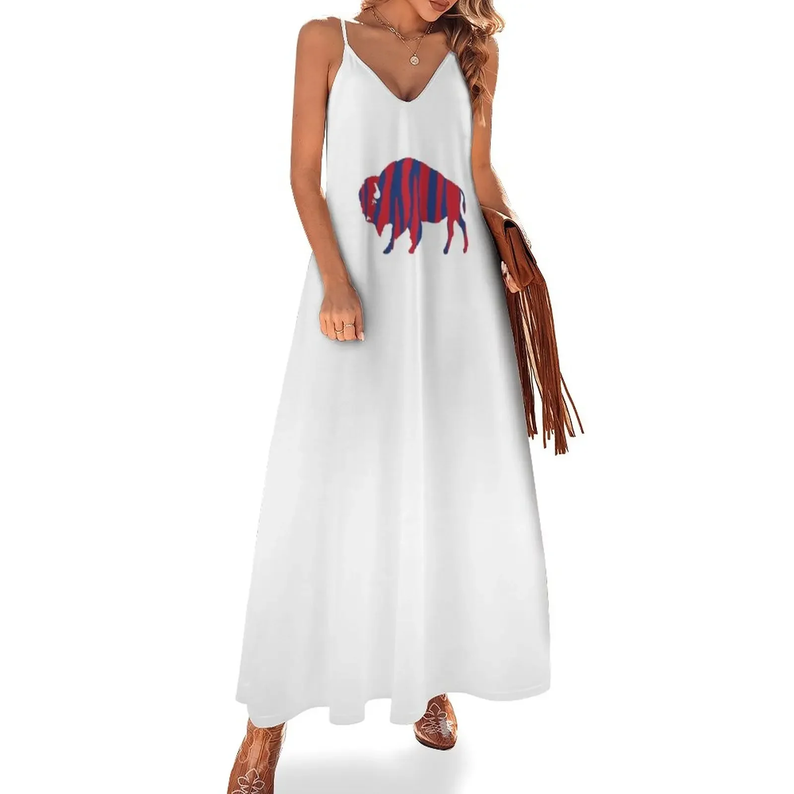 

Zubas Bison Sleeveless Dress elegant women's dresses for wedding women's dresses luxury women's evening dresses 2025 Dress