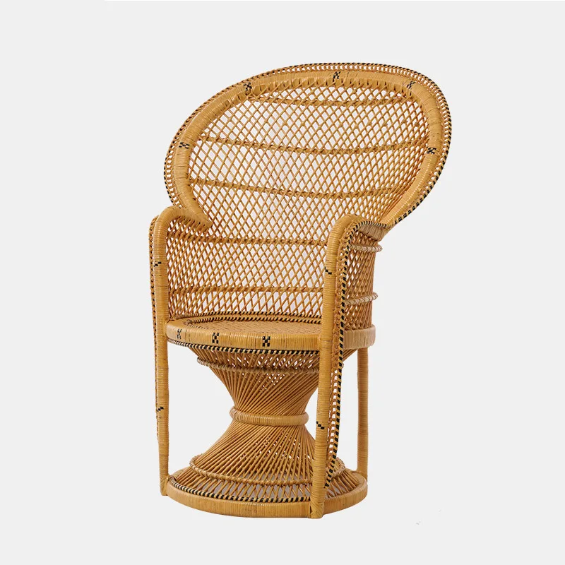 

Peacock Chair Creative Photography Props Casual Simple Modern Princess Chair