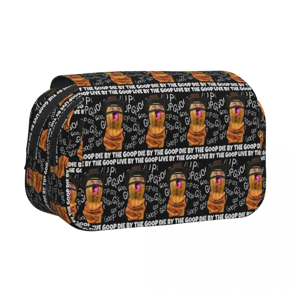 The Burnt Peanut Bungulator Goop Goop Pencil Cases Pencil Pouch Hard Shell Leather Large Capacity Pen Box Pencil Bag Kids School