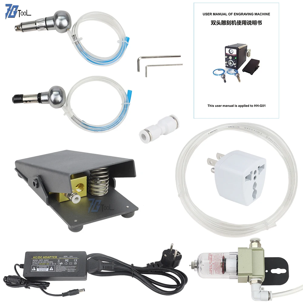 Imagem -06 - Pneumático Ferramentas de Gravura Jóias Dispositivo de Gravura Máquina Graver 08000 Tempos Min Avaliado 47 b Novo tipo