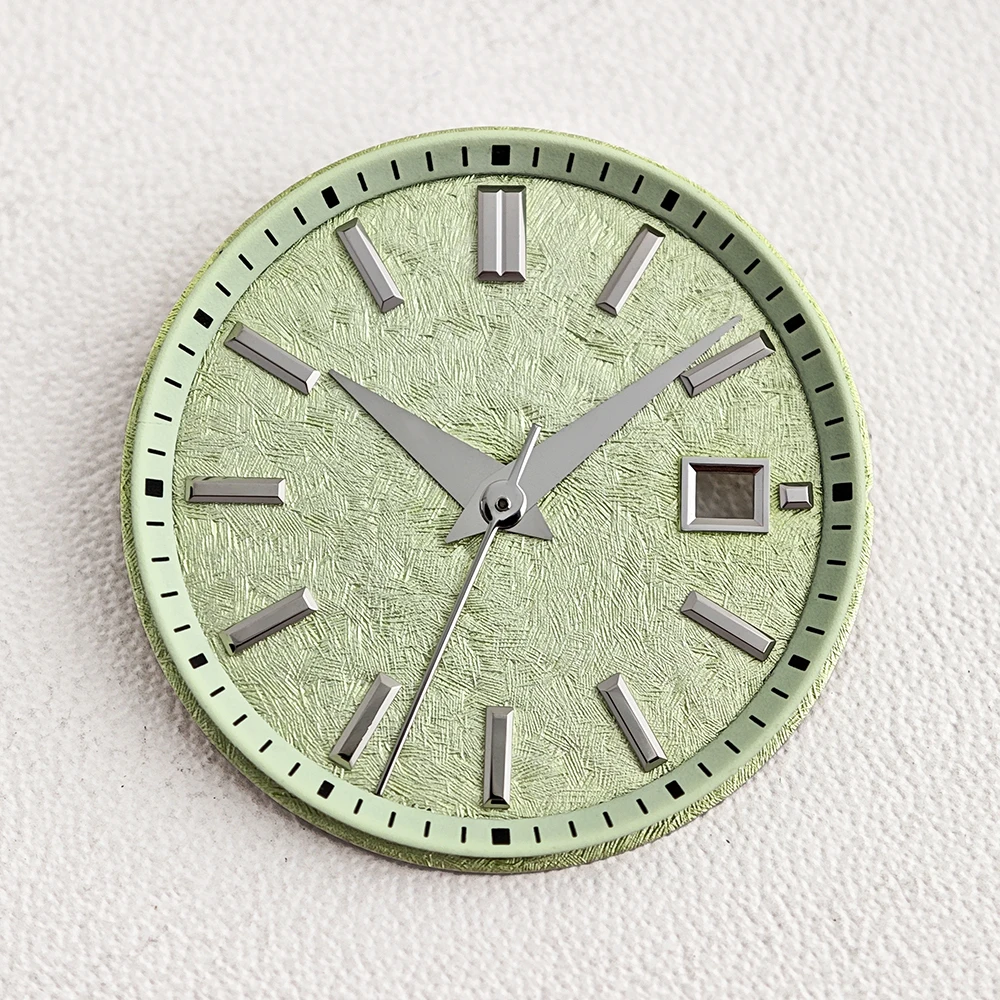 23mm NH05 Dial Women's Watch Dial No Logo For GS Mod NH05 Automatic Movement Sakura Textured Dial Lady Watch Parts Custom Logo