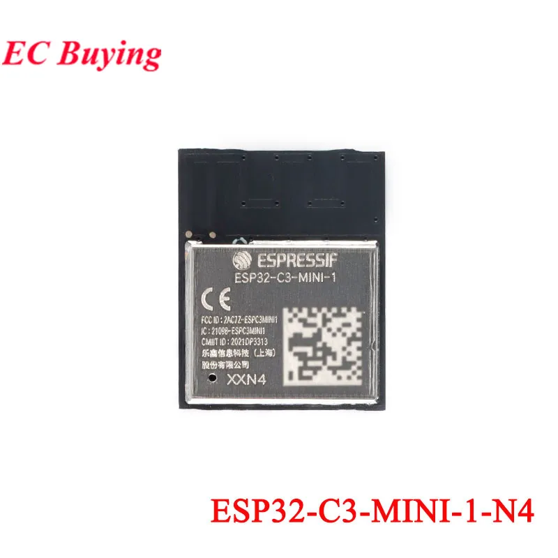 ESP32-C3-DevKitM-1 ESP32-C3-DevKitM-1U ESP32-C3-MINI-1 ESP32-C3-MINI-1U-N4 ESP32-C3  Development Board WiFi BLE Wireless Module