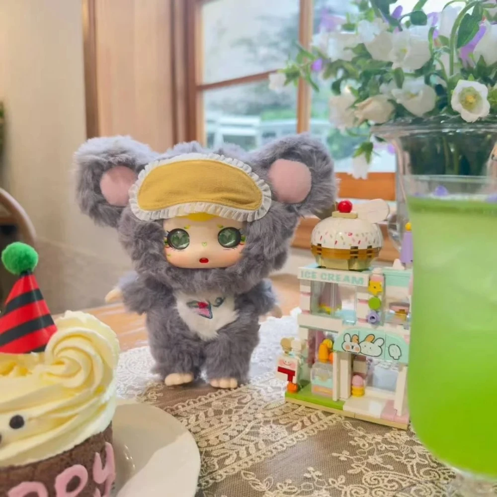 Puff Jungle Wonderland Series Plush Blind Box Collectible Surprise Mystery Box Vinyl Dolls Bag Pendant Plush Keychains Girl Gift