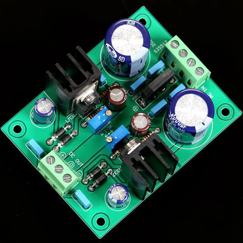 LM317 LM337 Rectifier Filter Power Board Servo Rectification Filter Power Supply AC to DC Module DIY Audio Amplifier