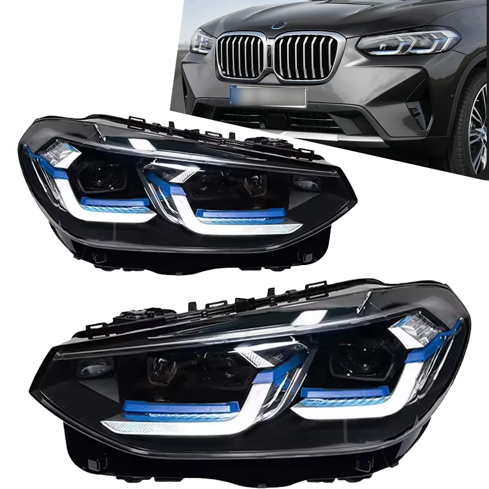 Car LED Head Lights For BMW X3 G01 Headlight G08 2018-2022 LED Headlights DRL Turn Signal Daytime Running Lights Low High Beam